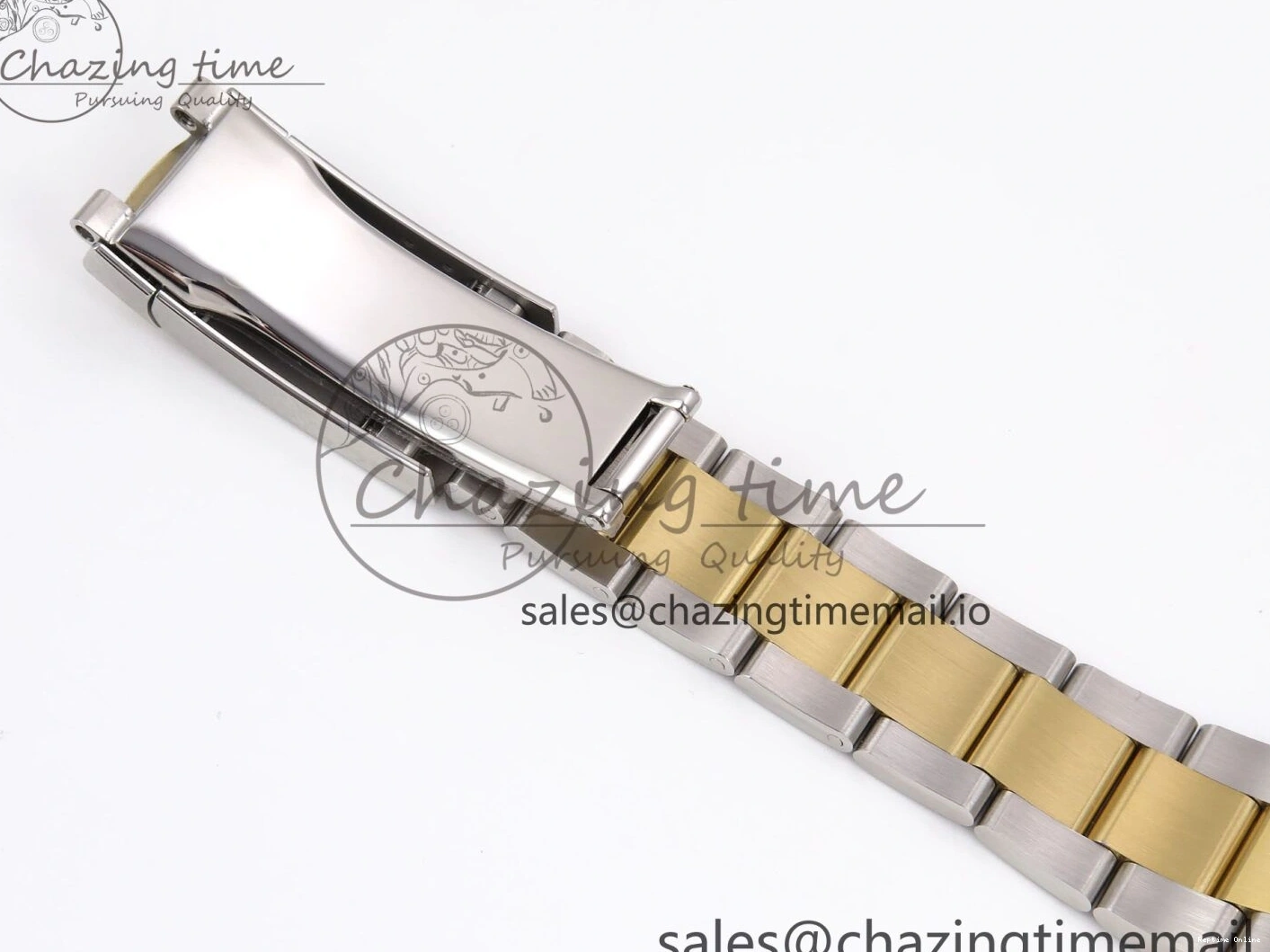 0215 DateJust 41 126333 EWEF Best Edition YG Stick Dial on SS YG Oyster Bracelet A Durable 971